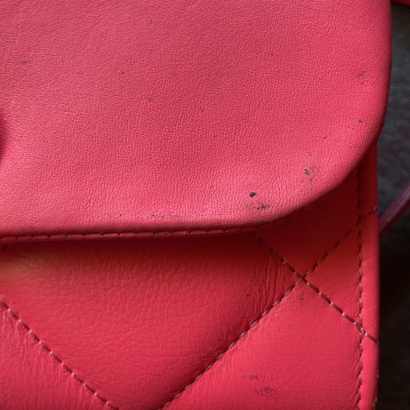 Marc by Marc Jacobs Coral Quilted Crossbody Wallet Bag with Chain - Picture 7 of 10